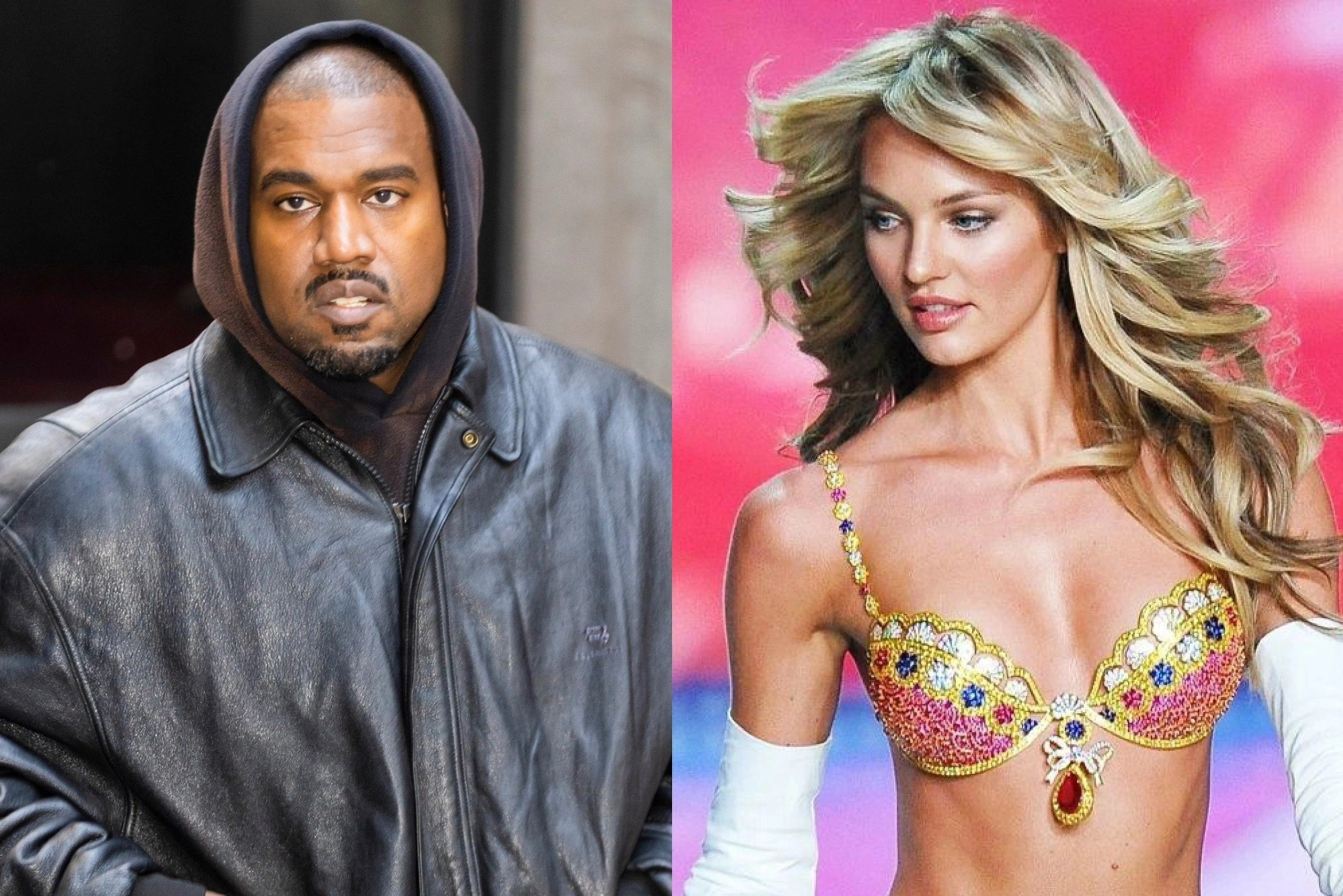 Kanye West bi don hen ho thien than noi y Candice Swanepoel hinh anh