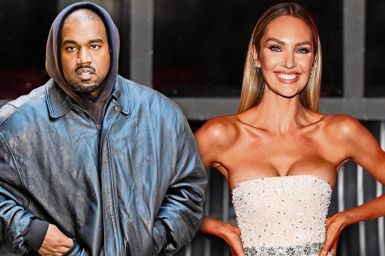 Kanye West qua lai voi nhieu nguoi mau sau chia tay Kim Kardashian hinh anh