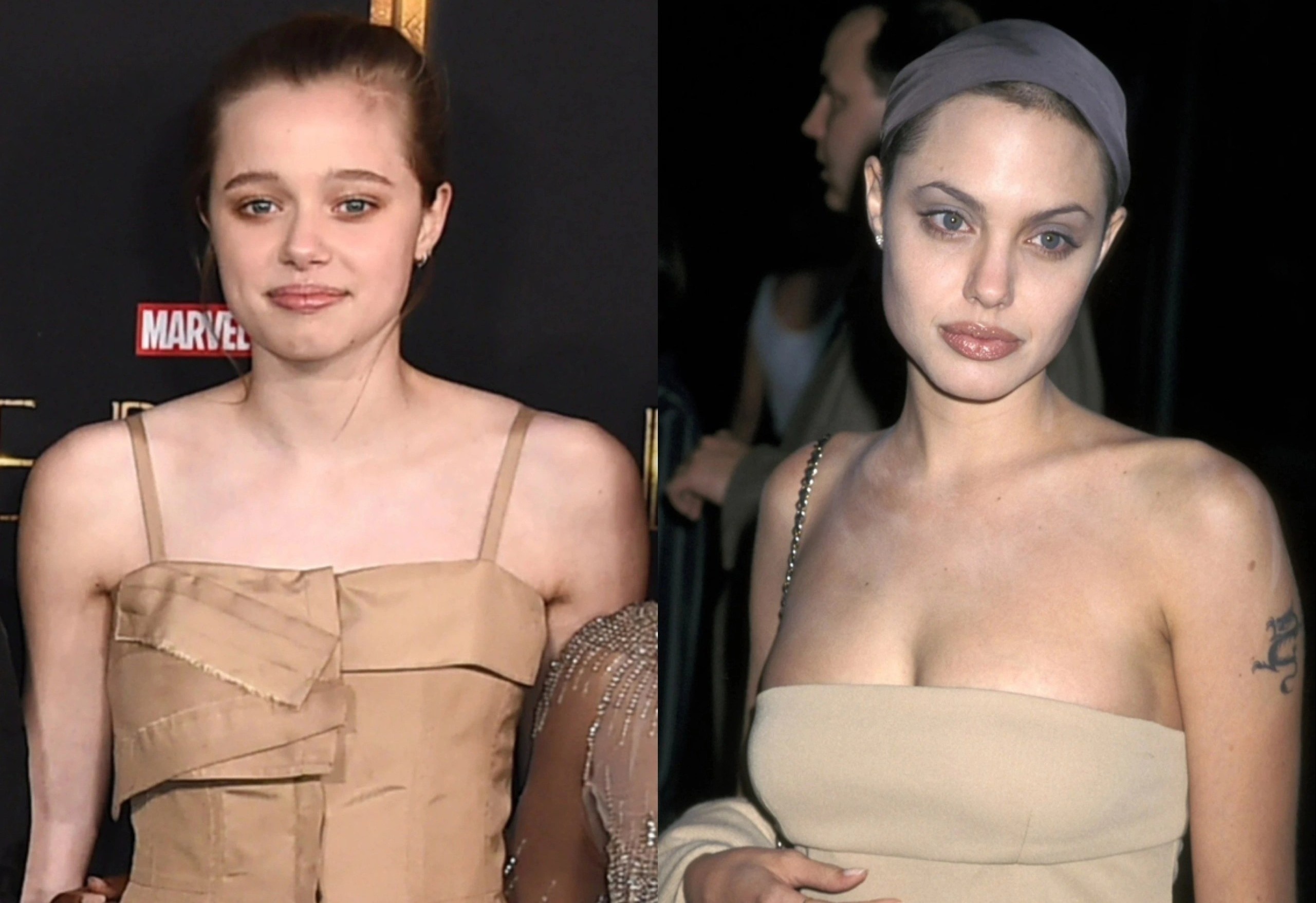 Su tuong dong cua Angelina Jolie va con gai Shiloh hinh anh