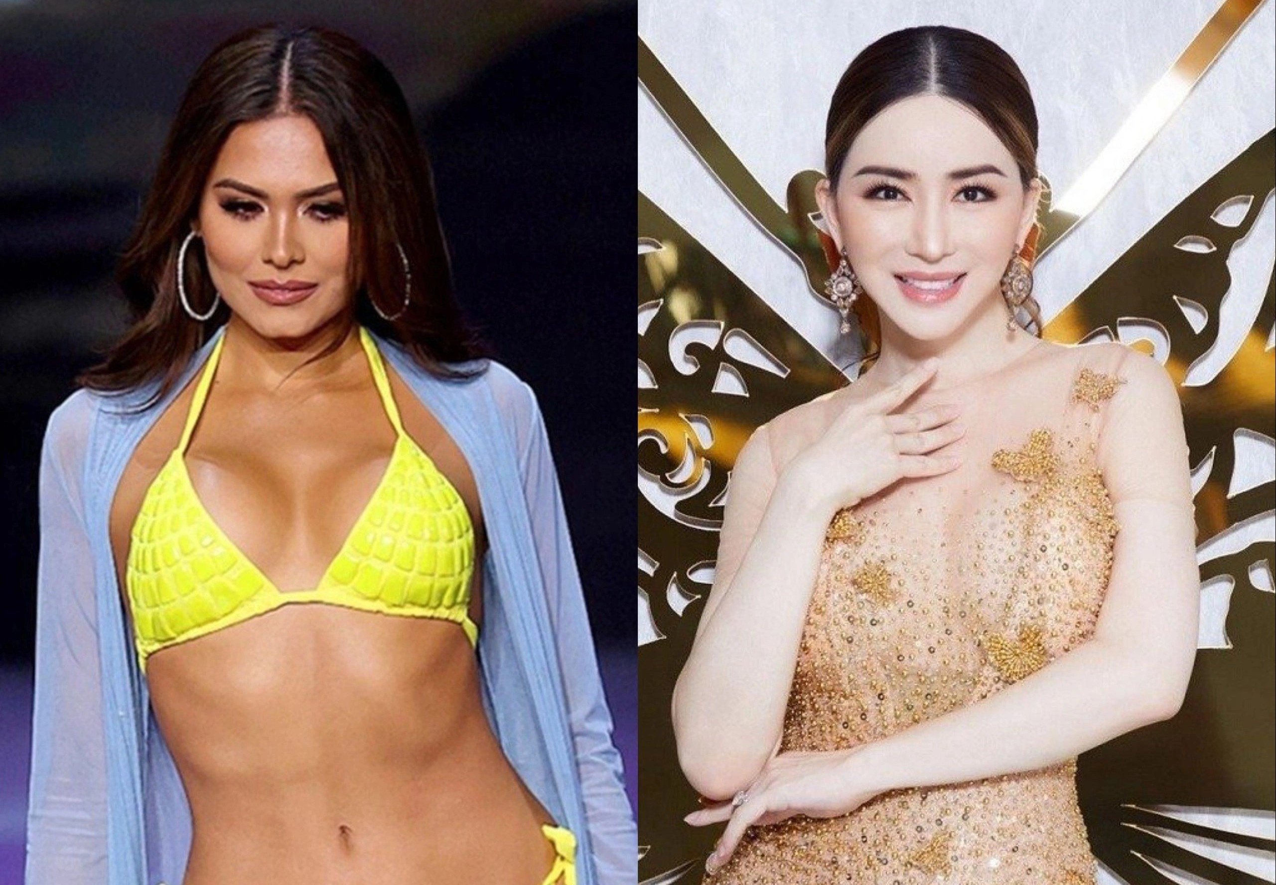 Lum xum giua Hoa hau Andrea Meza va chu moi cua Miss Universe hinh anh