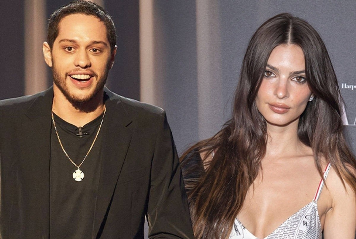 Emily Ratajkowski va Pete Davidson duong ai nay di hinh anh