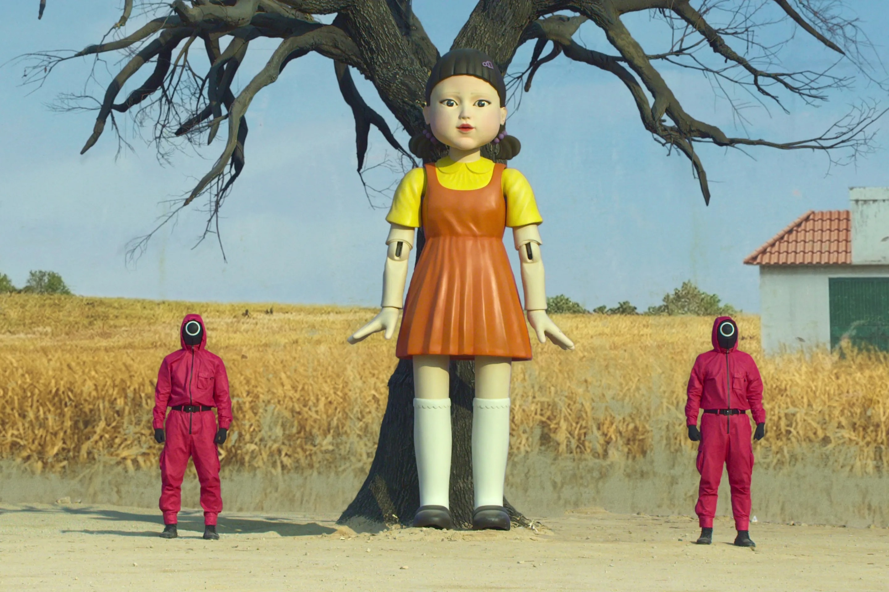 Tham hoa show 'Squid Game' hinh anh