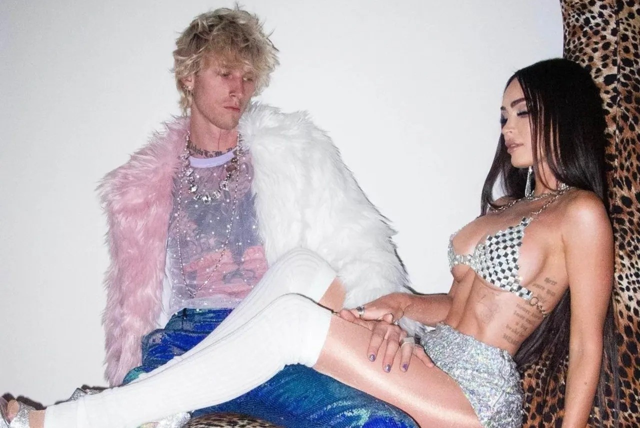 Megan Fox va Machine Gun Kelly co cuu van moi quan he hinh anh