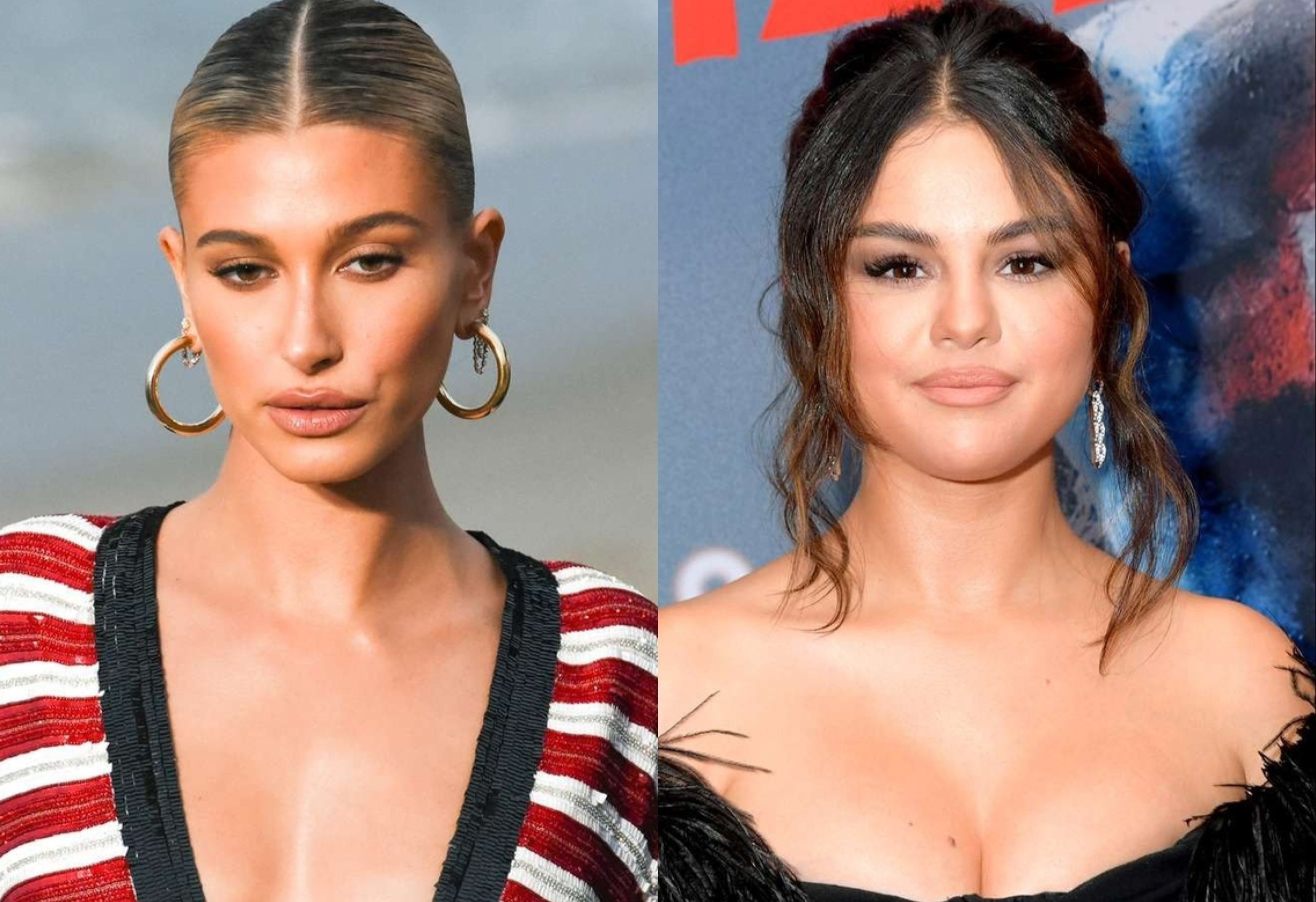 Thay gi tu lum xum giua Selena Gomez va vo Justin Bieber hinh anh