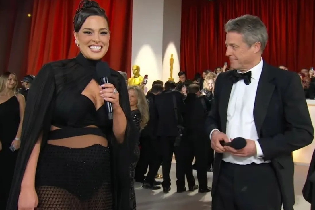 Tai tu Hugh Grant bi che tho lo voi MC tren tham do Oscar hinh anh