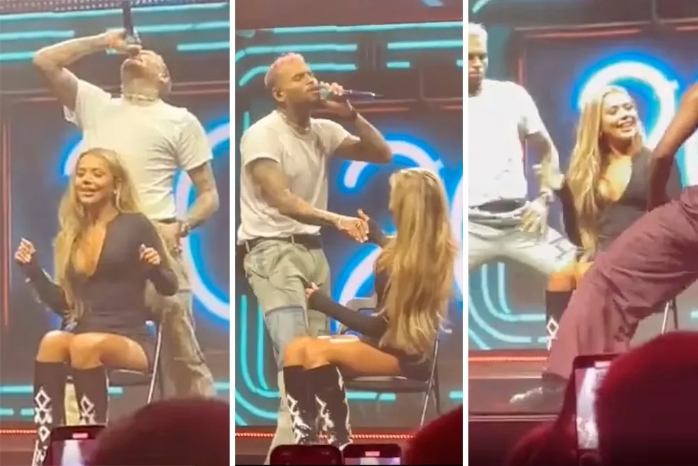 Chris Brown phan cam anh 1