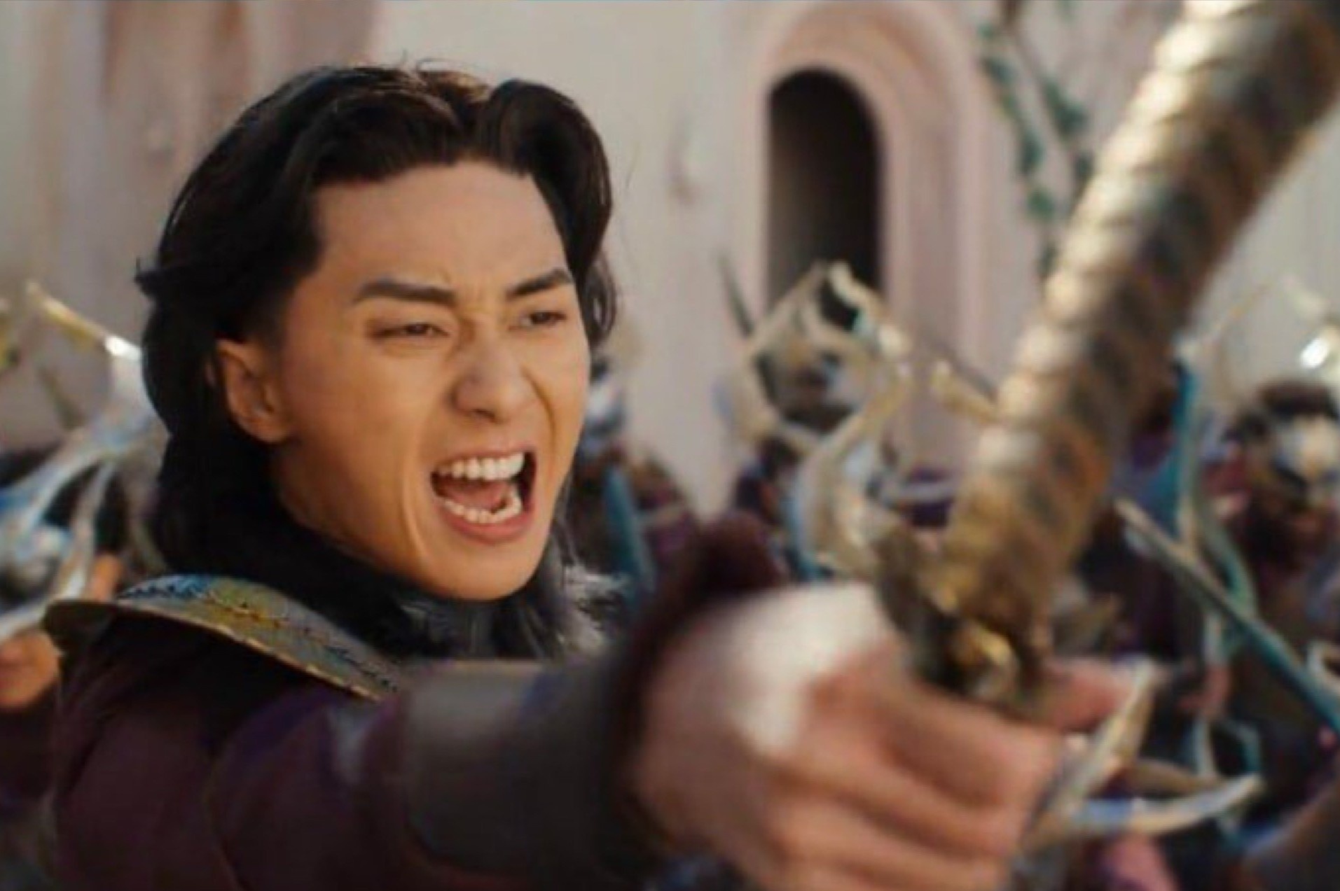 Tao hinh gay cuoi cua Park Seo Joon trong 'The Marvels' hinh anh