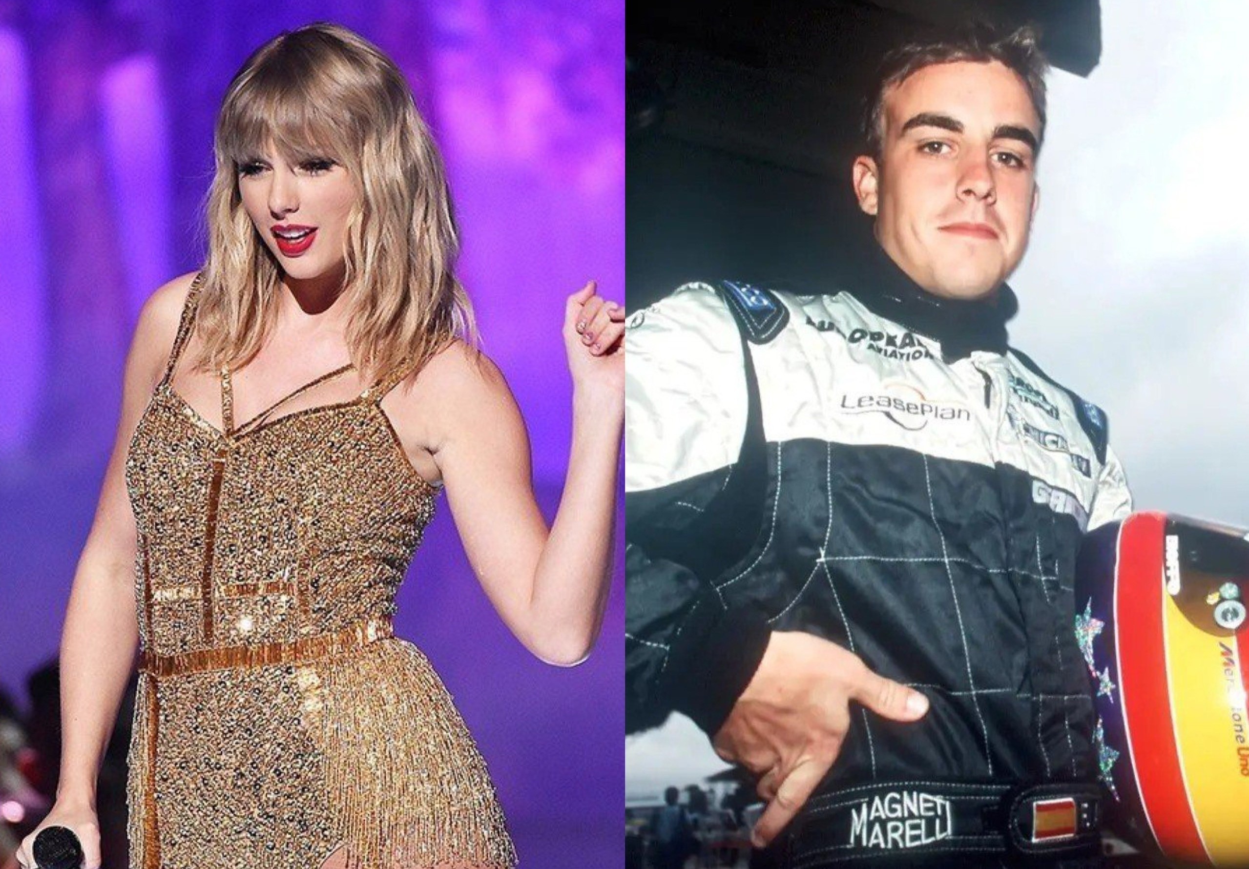 Taylor Swift vuong tin hen ho tay dua F1 Fernando Alonso hinh anh