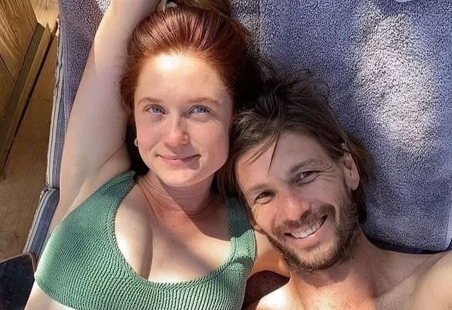 Dien vien 'Harry Potter' mang thai con dau long hinh anh