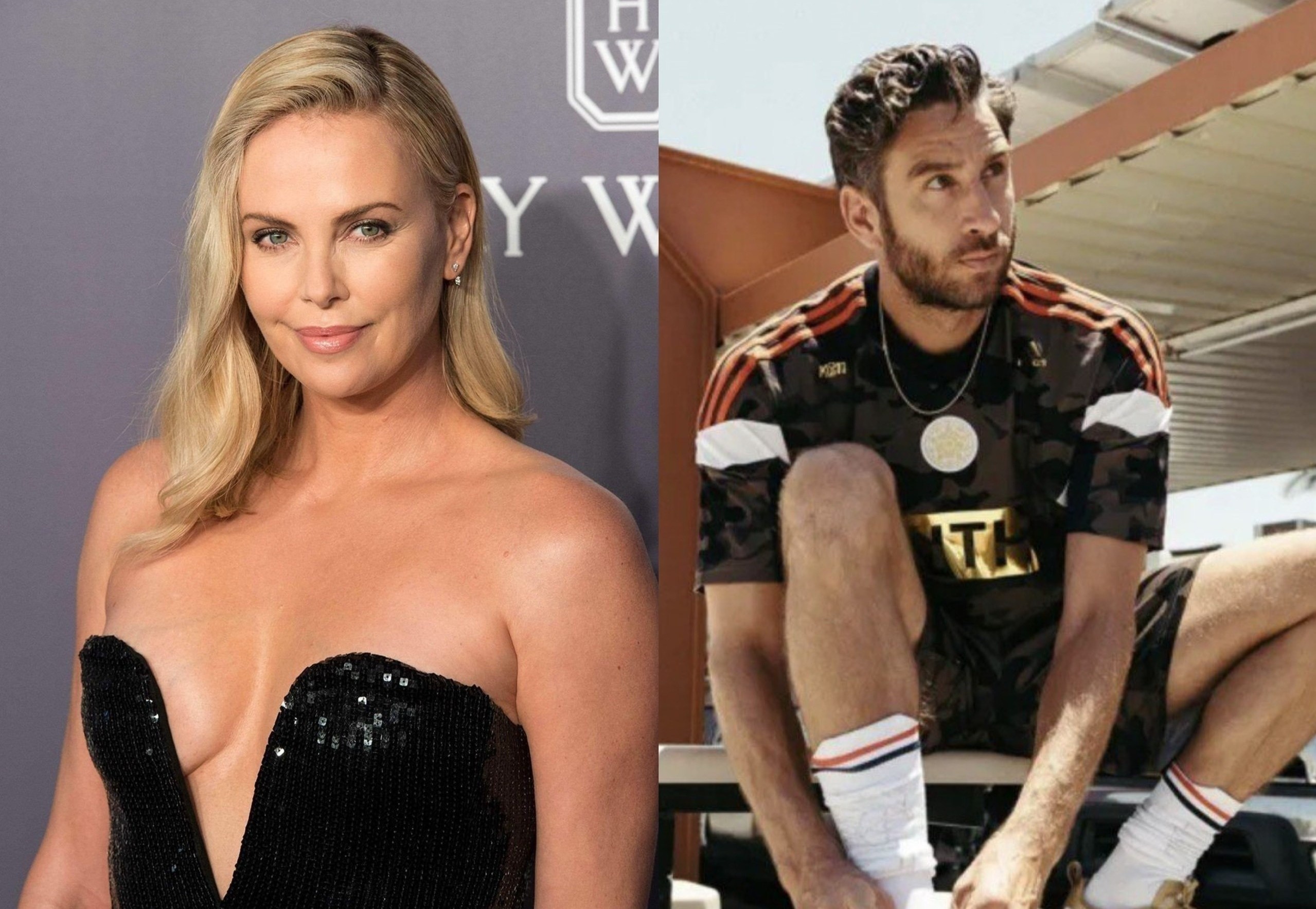 Minh tinh Charlize Theron hen ho nguoi mau cao 1,9 m hinh anh