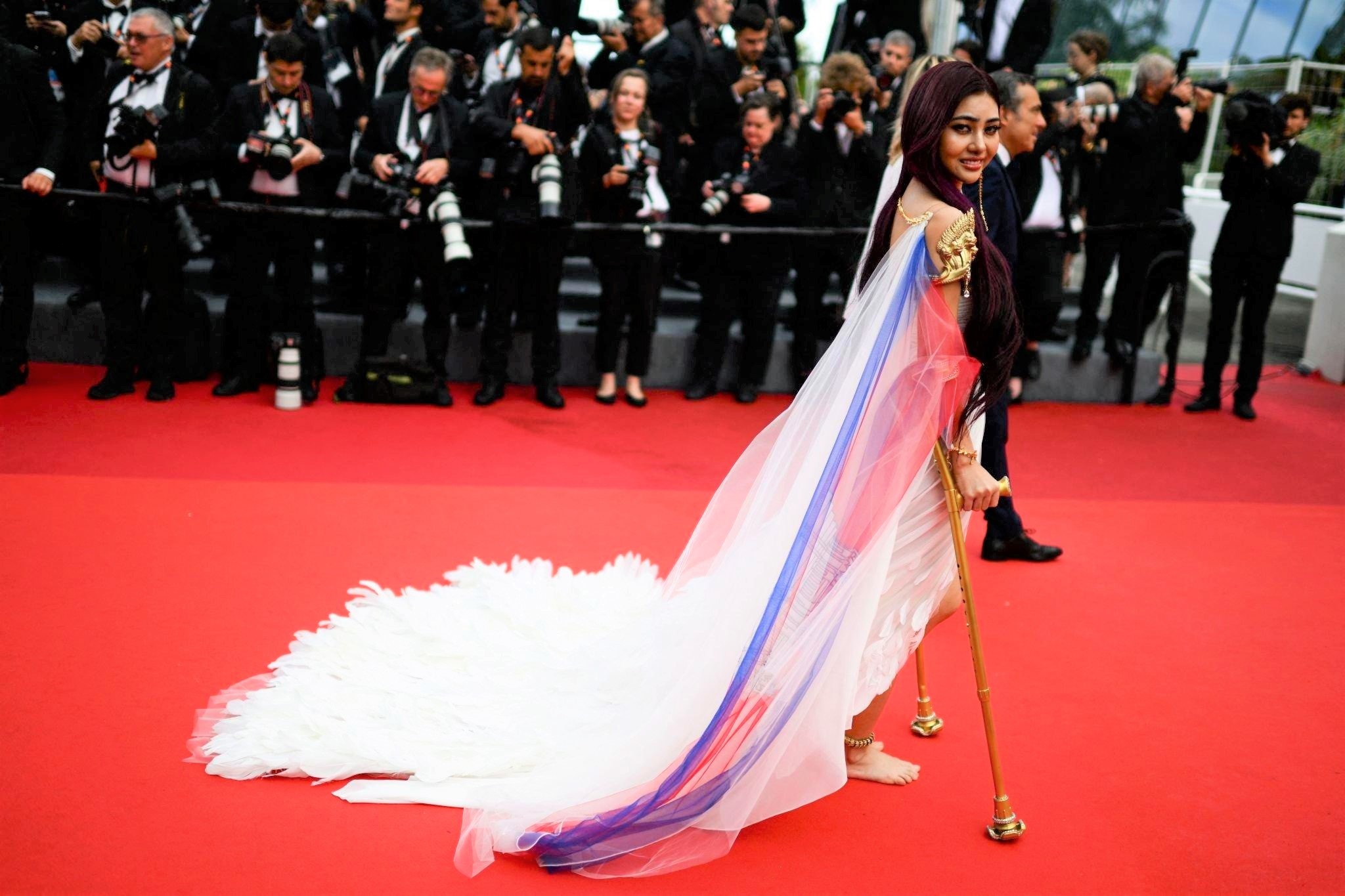 dien vien Campuchia chong nang anh 1