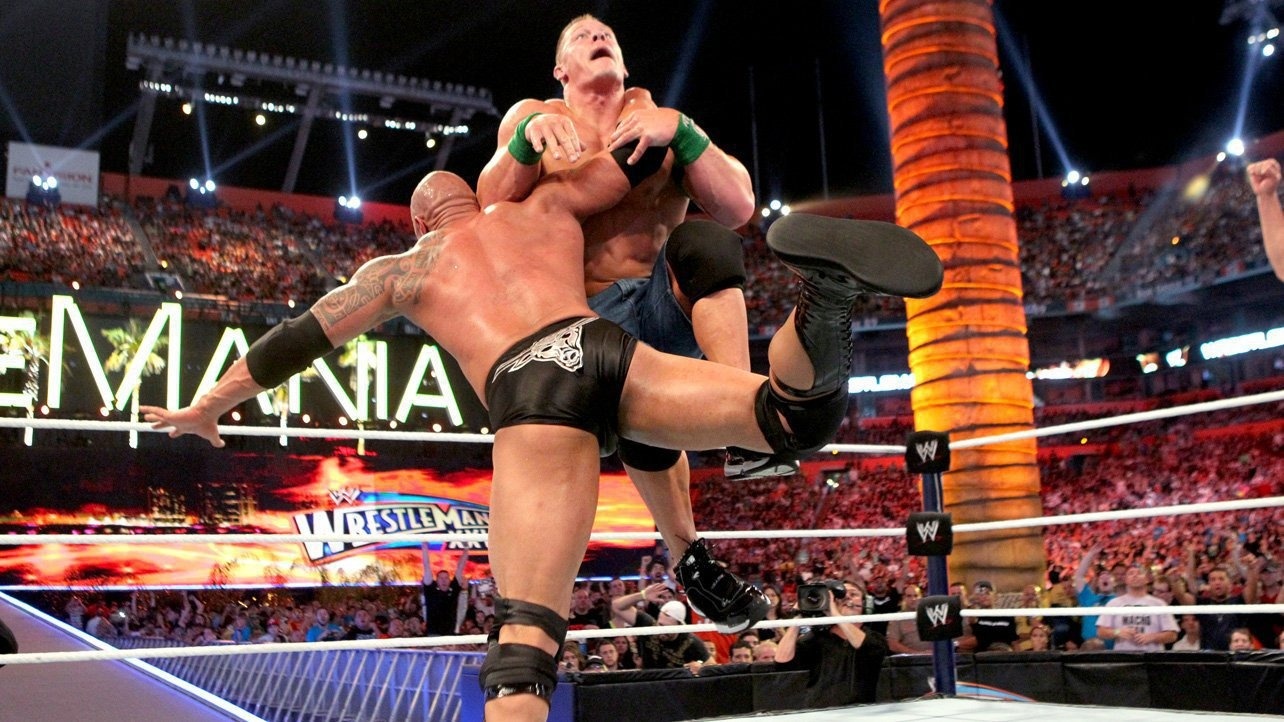 The Rock John Cena anh 2