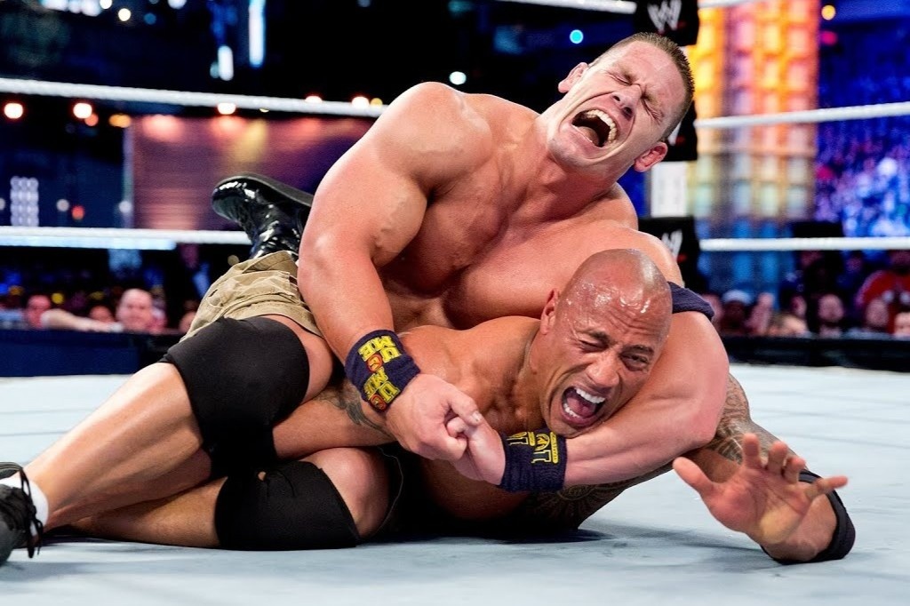 Moi thu giua The Rock va John Cena hinh anh