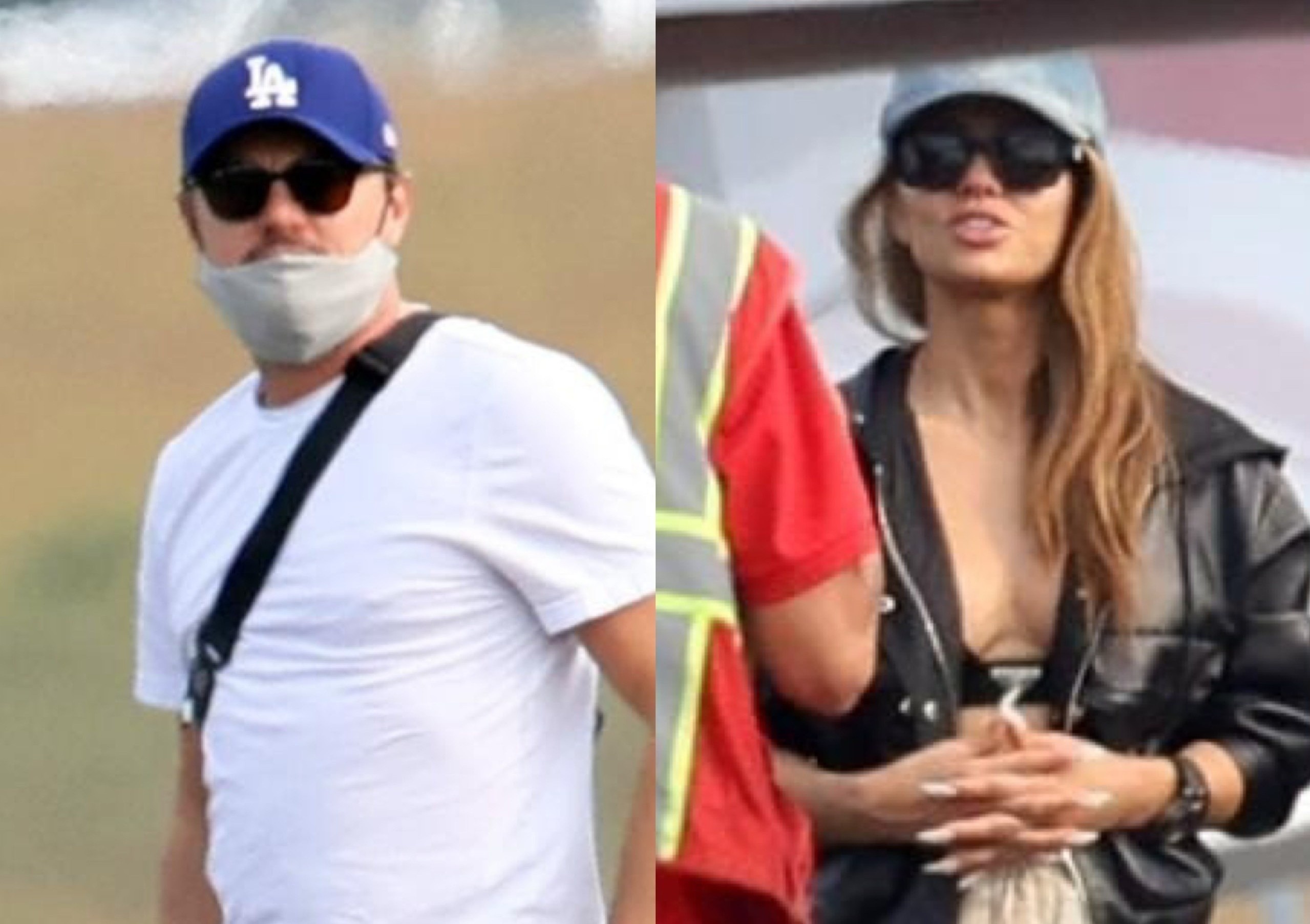 Leonardo DiCaprio xuat hien cung phu nu bi an hinh anh