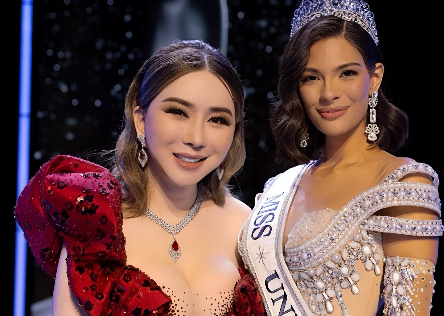 Miss Universe gay hoang mang hinh anh