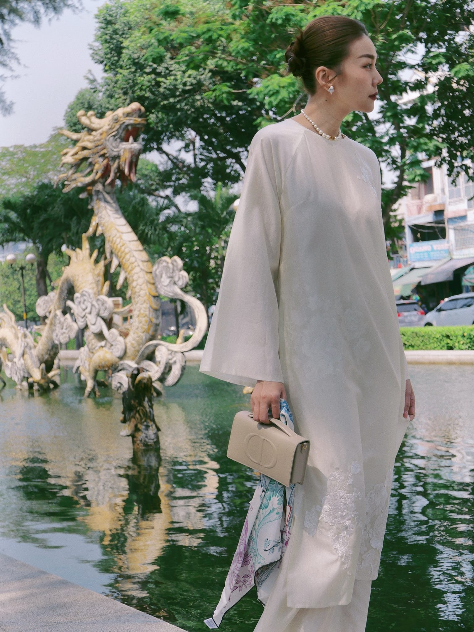 Sao Việt áo dài ảnh 2 Sao Viet ao dai anh 2