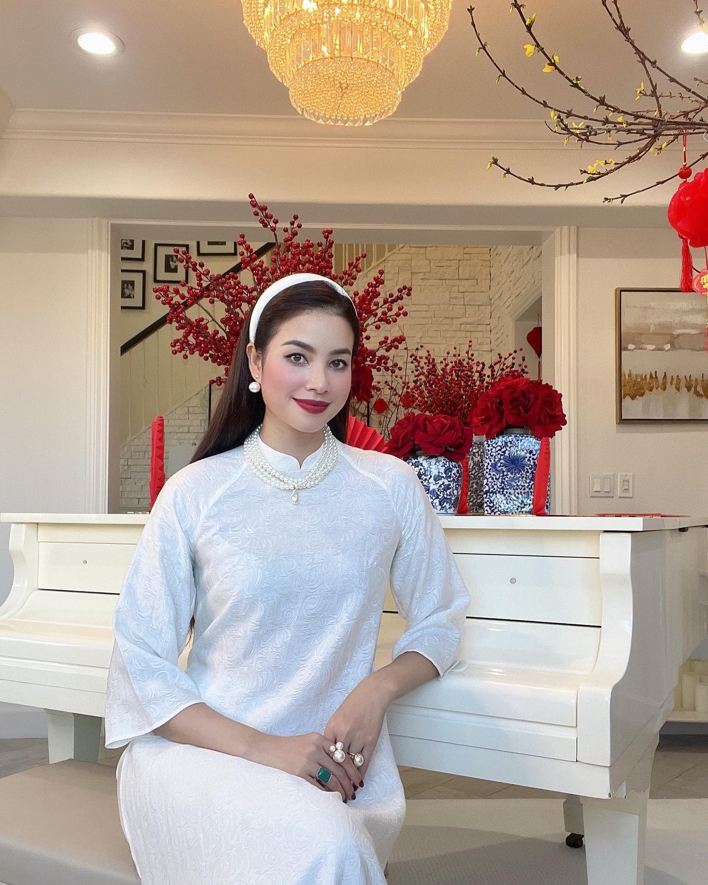 Sao Việt áo dài ảnh 16 Sao Viet ao dai anh 16