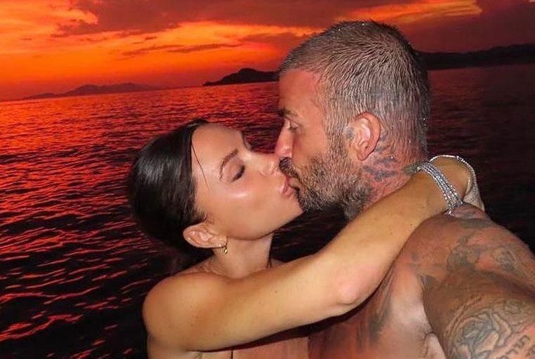 Valentine cua David Beckham va dan sao quoc te hinh anh