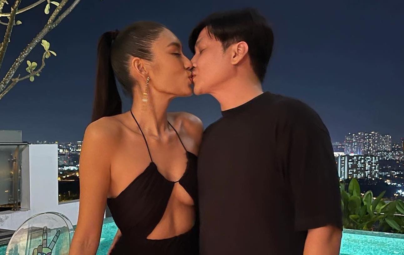 4 nam yeu cua A hau Thao Nhi Le va ban trai truoc khi chia tay hinh anh