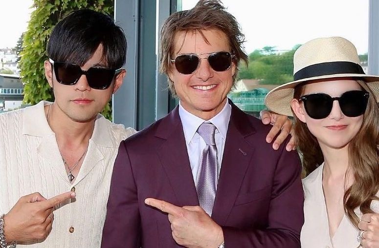 Anh Chau Kiet Luan va Tom Cruise gay chu y hinh anh