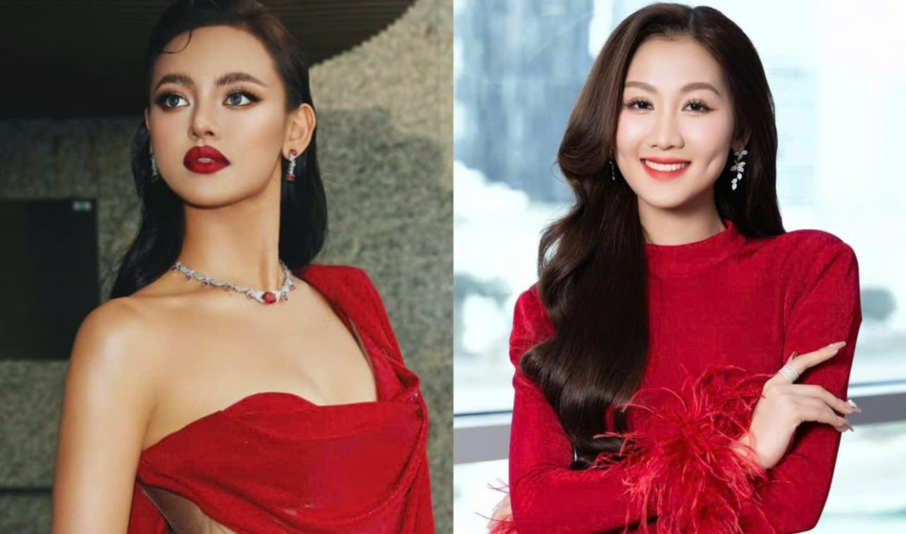 Mai Ngo 'doi dau' Hoa hau Que Anh hinh anh