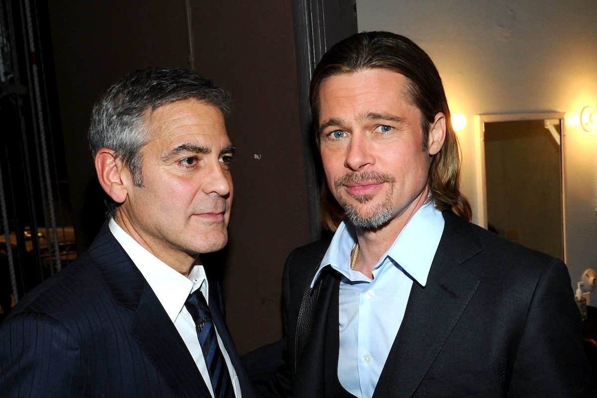 Brad Pitt George Clooney anh 1