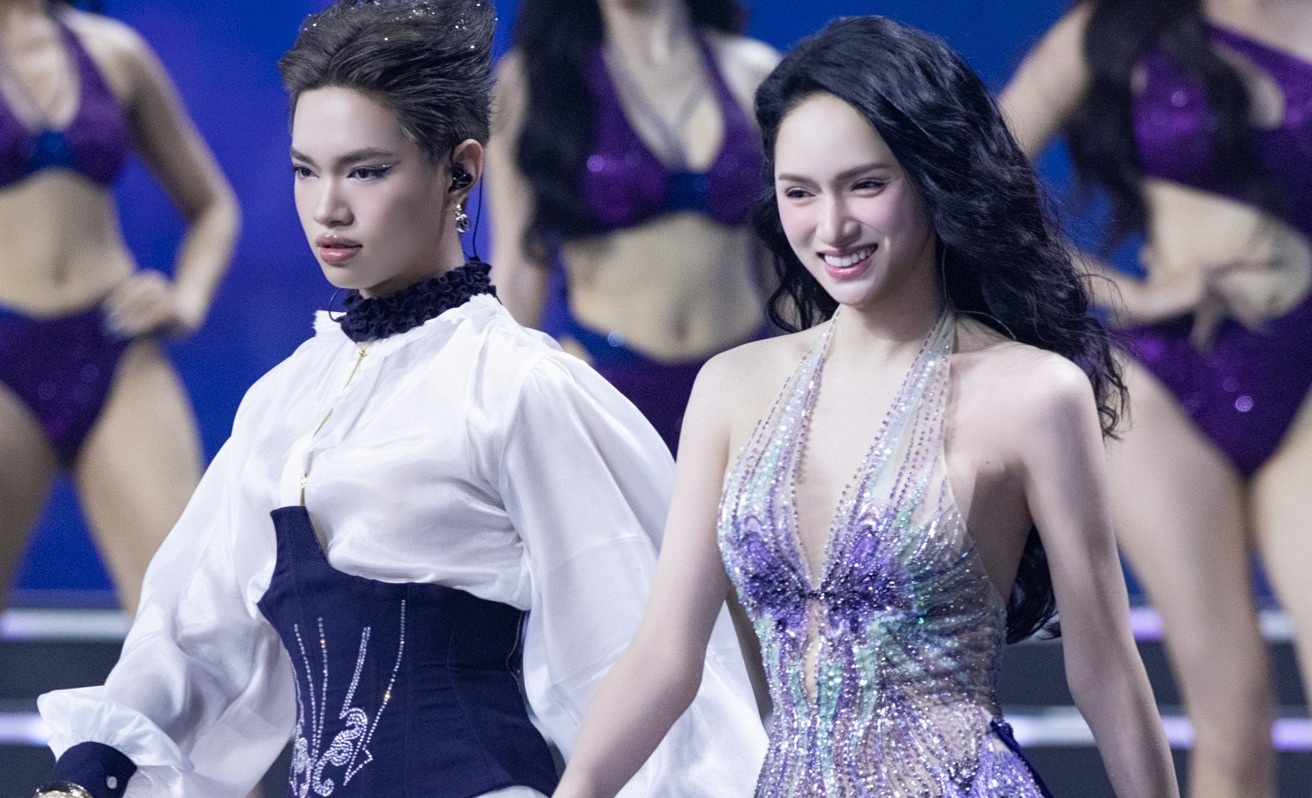 Phan trinh dien cua Huong Giang va Phap Kieu bi che phan cam hinh anh