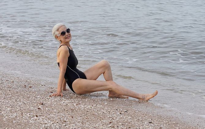 Thi sinh 81 tuoi gay soc o Hoa hau Hoan vu Han Quoc hinh anh