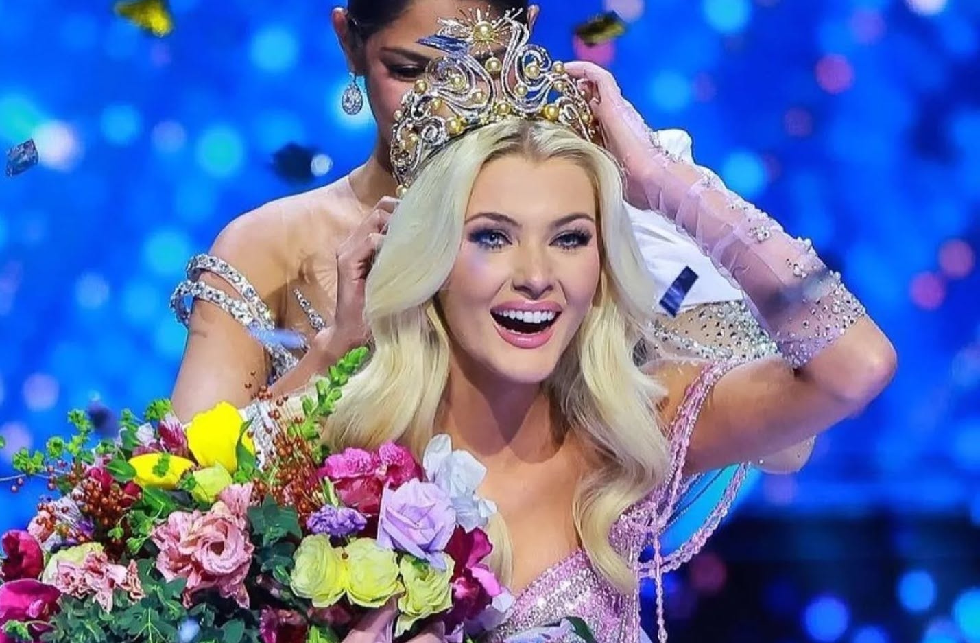 Ve dep duoc vi nhu bup be cua Hoa hau Hoan vu 2024 hinh anh