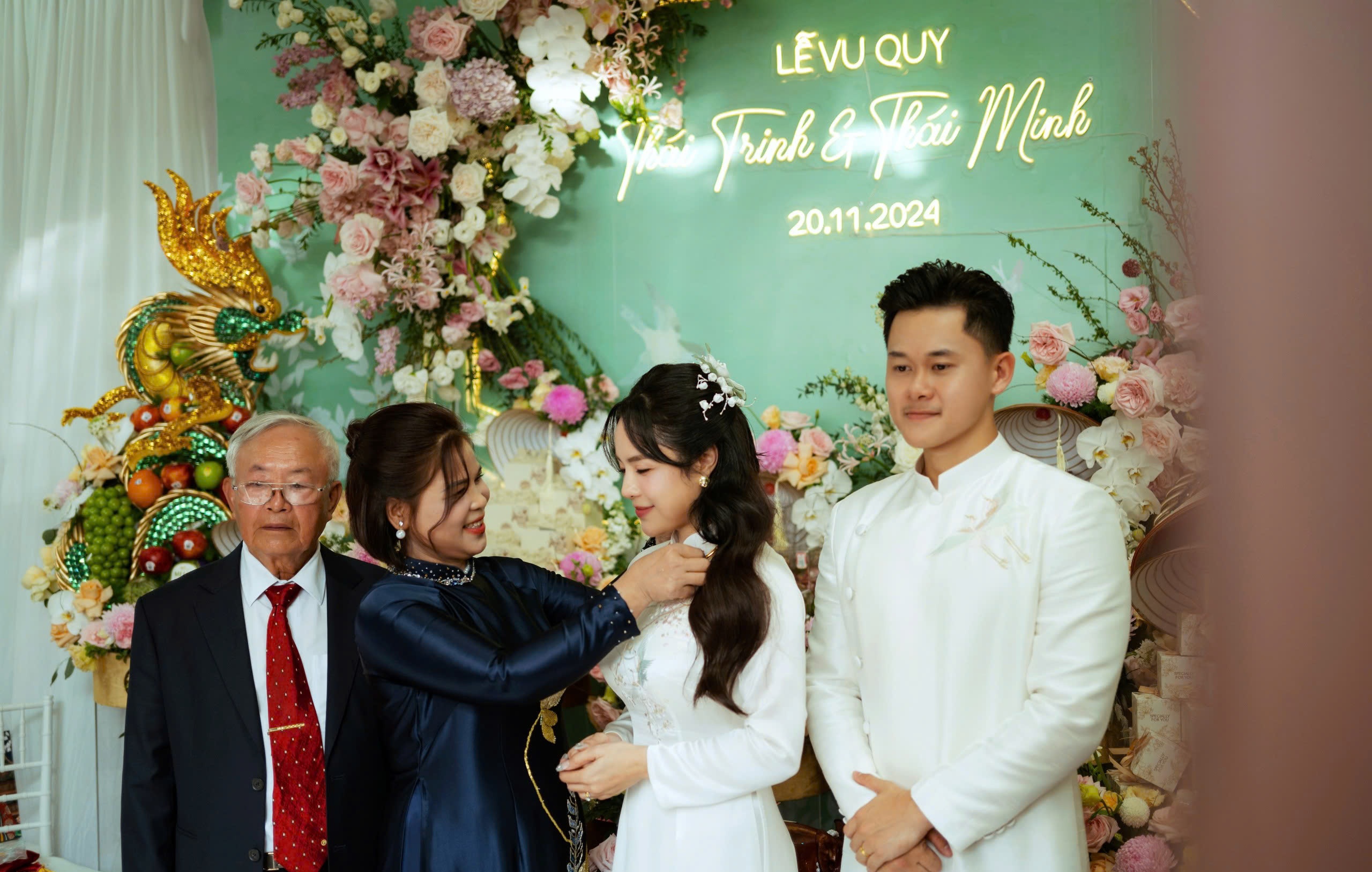 le cuoi Thai Trinh,  vu quy anh 1