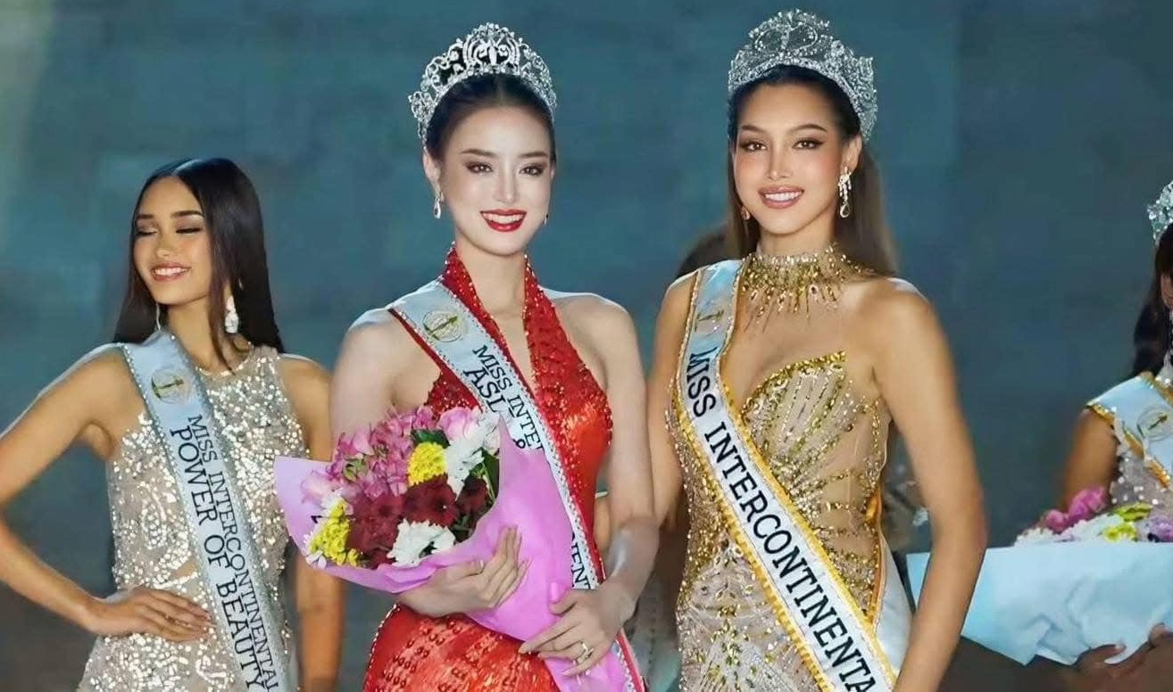 Bui Khanh Linh gianh giai A hau 3 Miss Intercontinental hinh anh