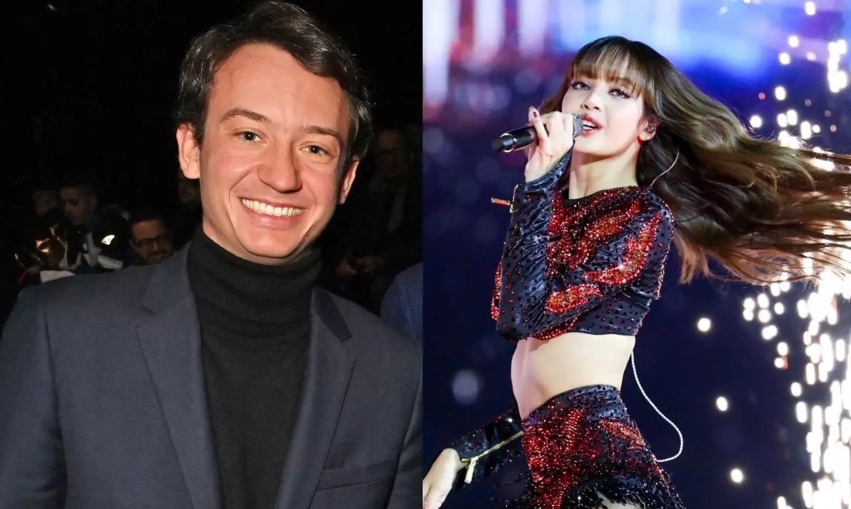 Lisa va ban trai doanh nhan di chua o Thai Lan hinh anh