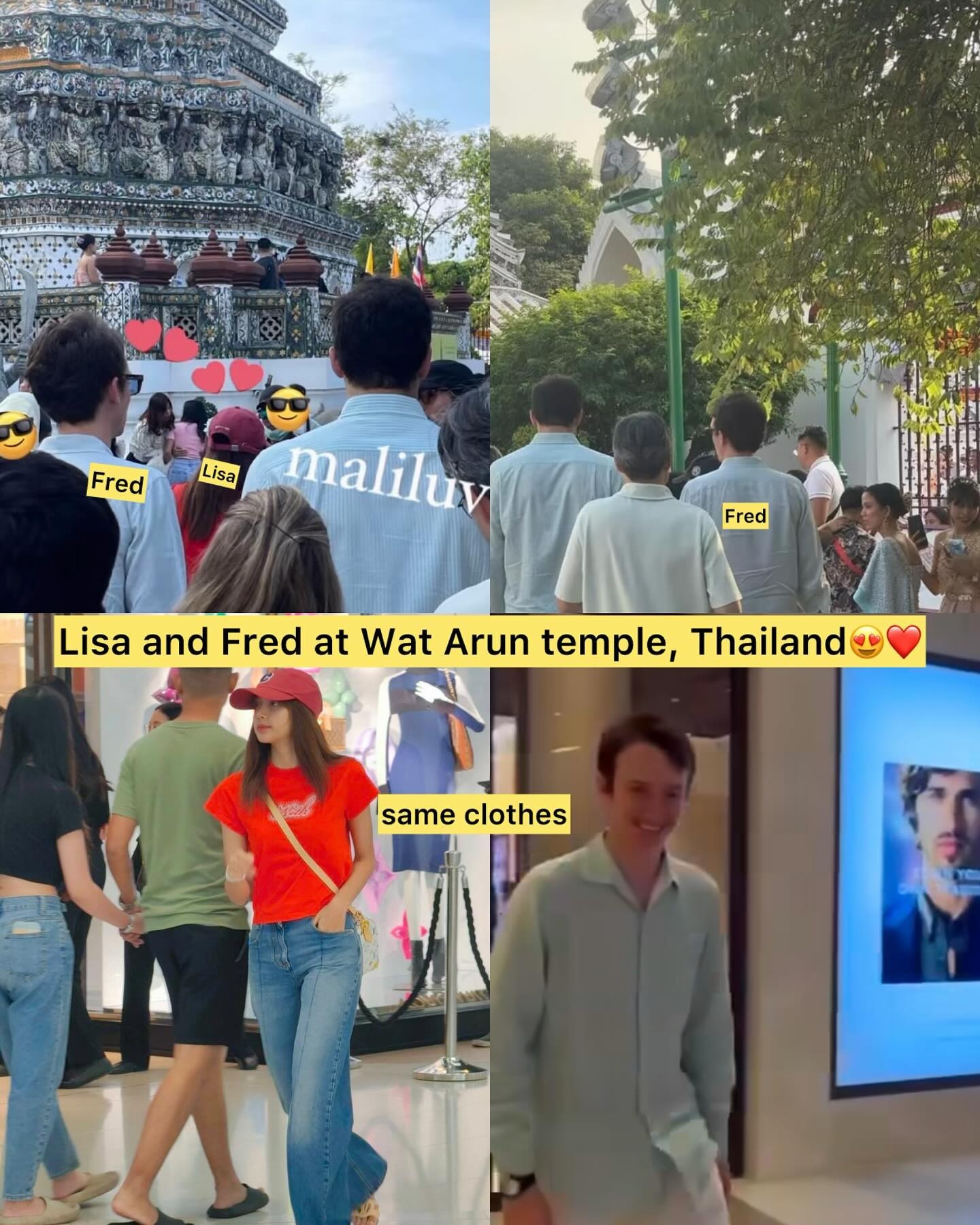 Lisa và bạn trai