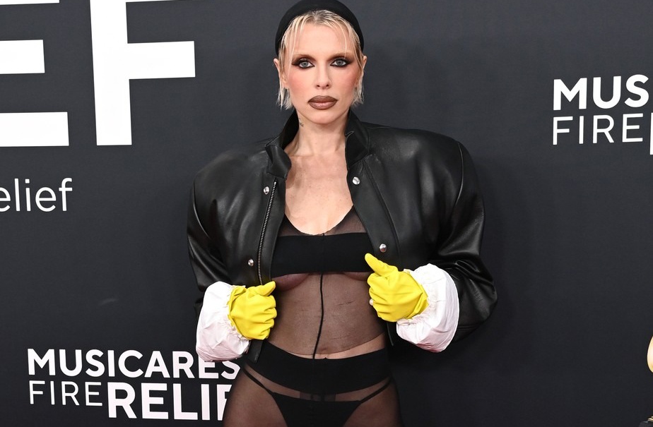 Tham hoa thoi trang o Grammy hinh anh