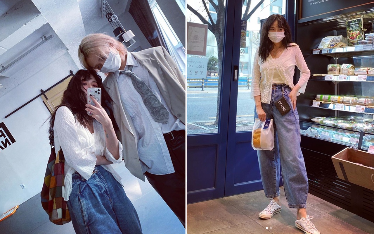 HyunA dang video tap luyen khoe nguoi dep,  dang xinh anh 3