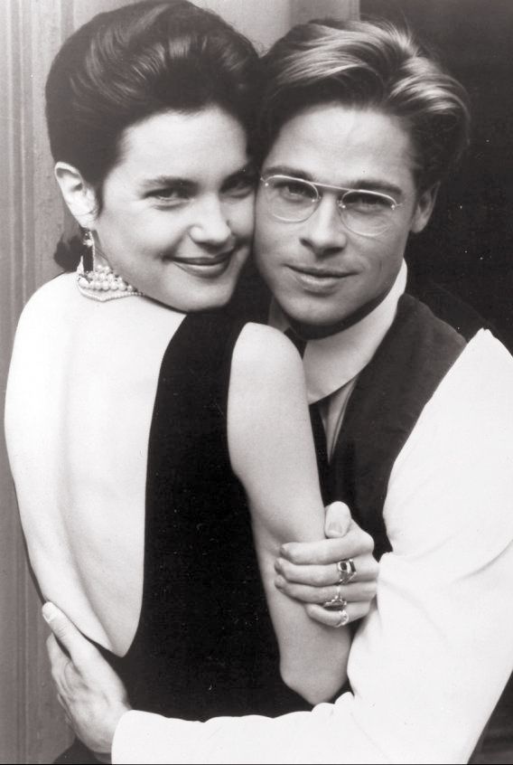 Brad Pitt được sao nữ của 'Downton Abbey' dạy cách hôn 26 năm trước ảnh 2 Brad Pitt duoc sao nu cua 'Downton Abbey' day cach hon 26 nam truoc anh 2