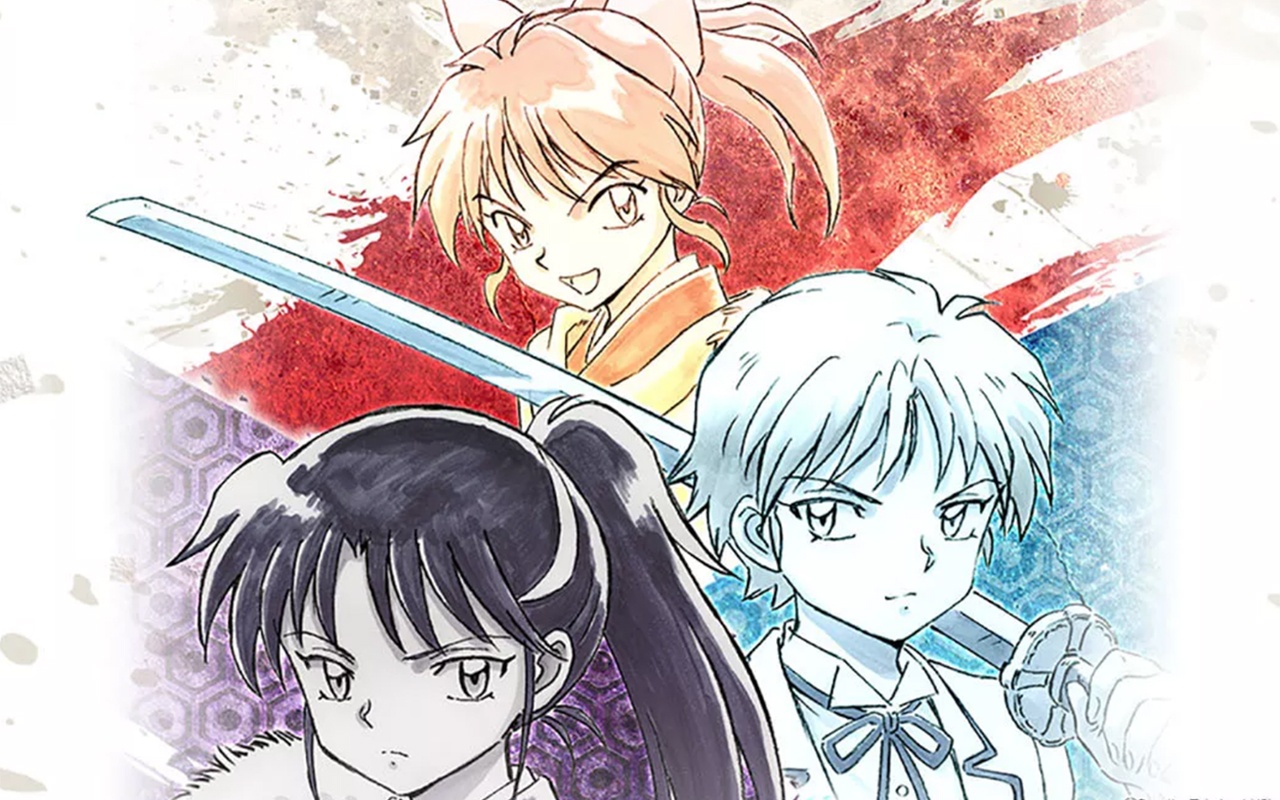 Con gai Inuyasha thay cha phieu luu trong loat anime moi hinh anh