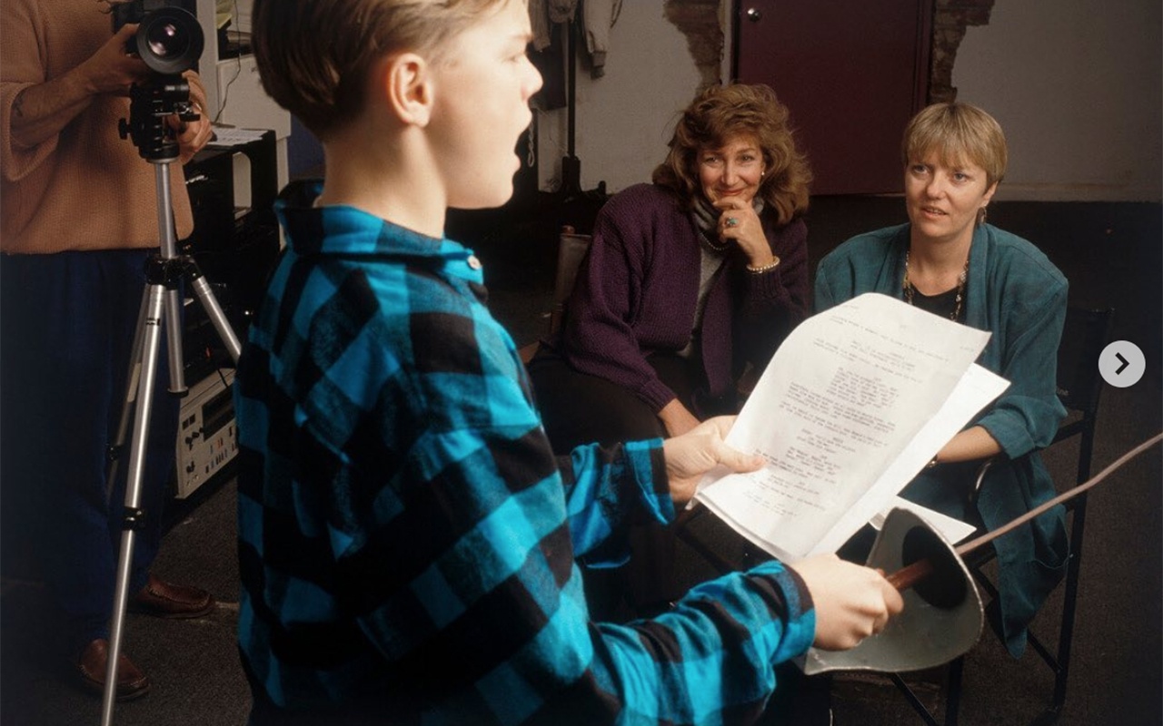 Hinh anh Leonardo DiCaprio thoi vo danh di thu vai phu hinh anh