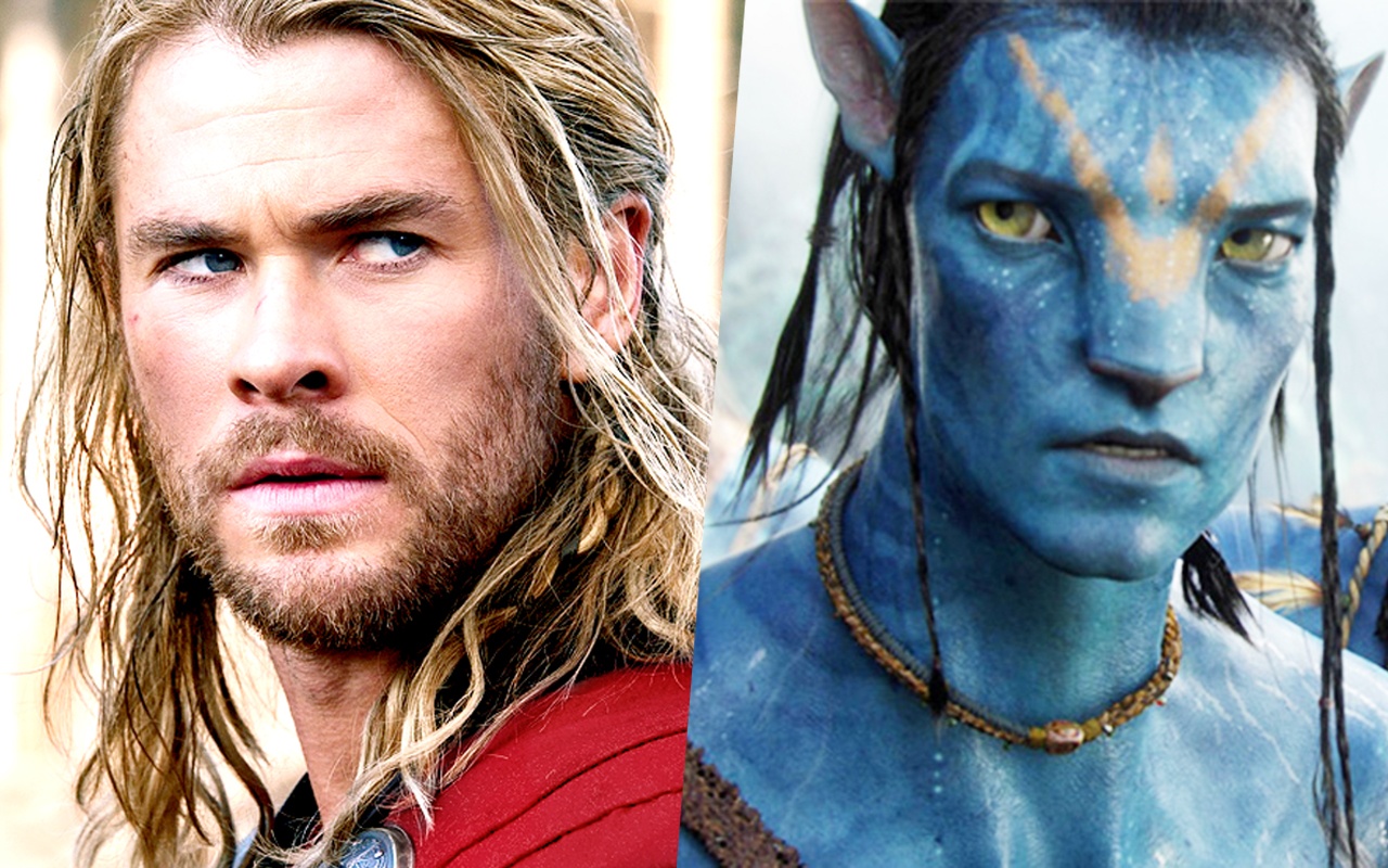 Su trung hop cua anh hung 'Avatar' va Than Sam Marvel hinh anh