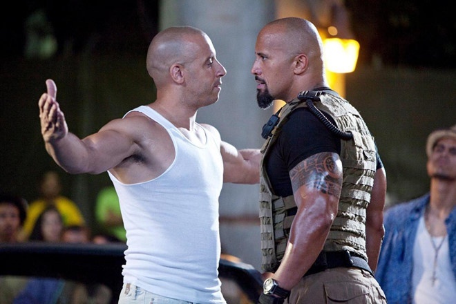 The Rock mâu thuẫn với Vin Diesel ảnh 2 The Rock mau thuan voi Vin Diesel anh 2