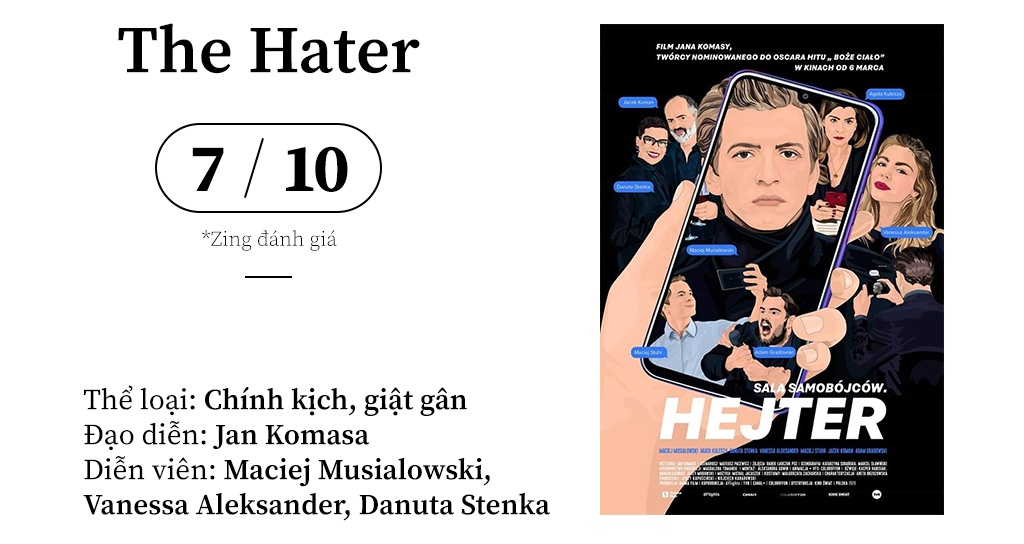 review phim The Hater (2020) anh 1