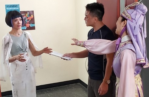 Lý Giai Tâm vào vai robot trong phim TVB ảnh 1 Ly Giai Tam vao vai robot trong phim TVB anh 1