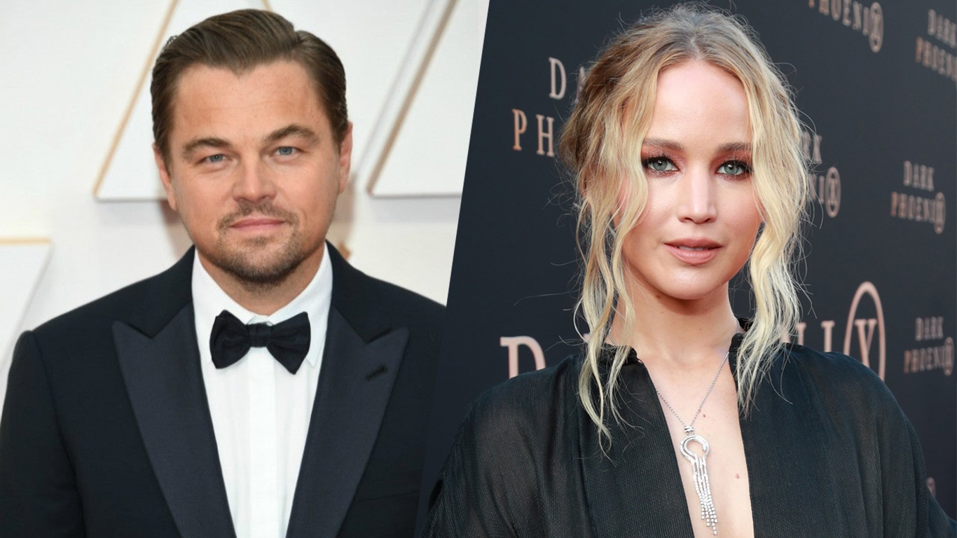 Leonardo DiCaprio dong phim cung Jennifer Lawrence hinh anh