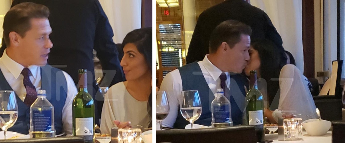 dam cuoi John Cena anh 1