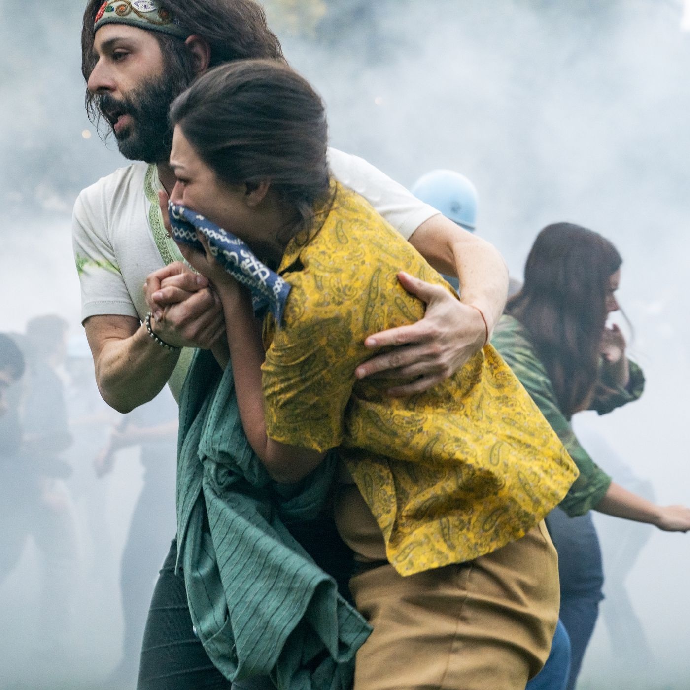 review "The Trial of Chicago 7" anh 1