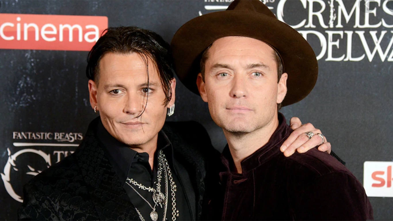 Jude Law noi ve viec Johnny Depp tra vai phu thuy hac am hinh anh