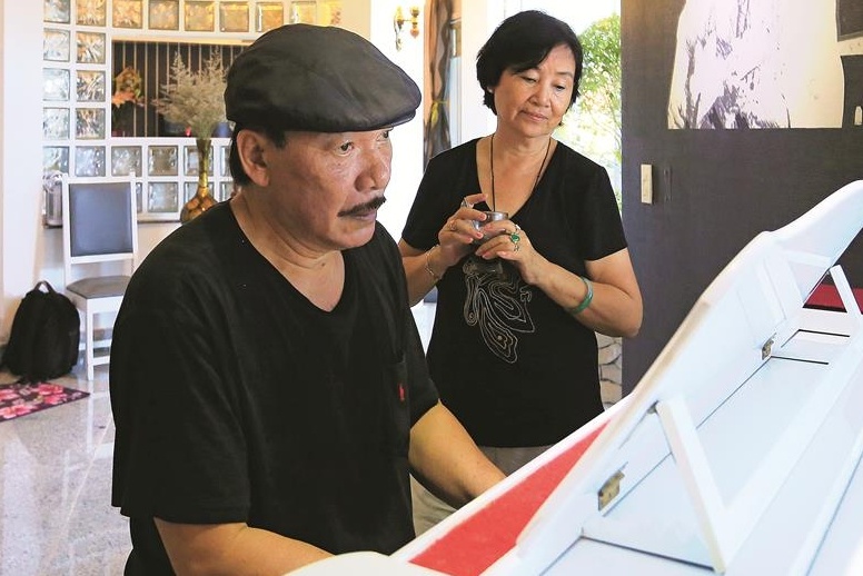 ‘Mau co ua’ va doi thuc cua nhac si Tran Tien hinh anh