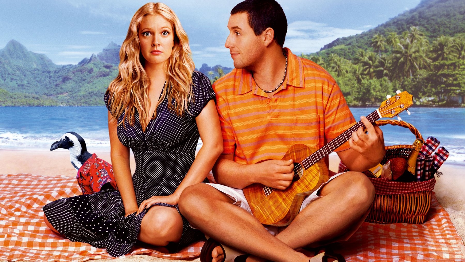 Adam Sandler va Drew Barrymore la ban dien an y nhat moi thoi dai hinh anh