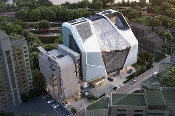 Ben trong tru so moi cua YG Entertainment hinh anh