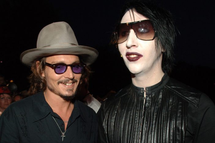 Tinh ban giua Johnny Depp va rocker lap di Marilyn Manson hinh anh